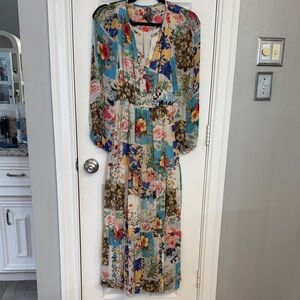 Anthropologie Somerset Maxi Dress: Long-Sleeve Chiffon Edition